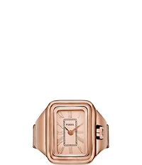 Fossil Women's Raquel Two-Hand Watch Ring