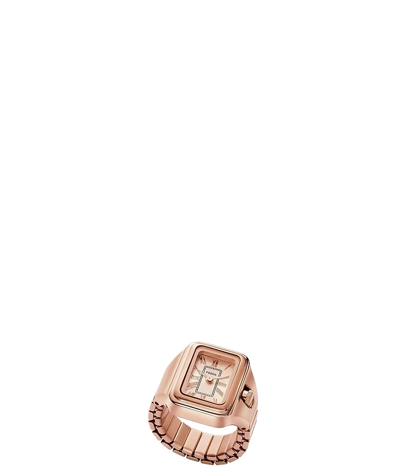 Fossil Women's Raquel Two-Hand Watch Ring