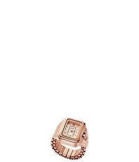 Fossil Women's Raquel Two-Hand Watch Ring