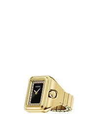 Fossil Women's Raquel Two-Hand Stainless Steel Ring Watch