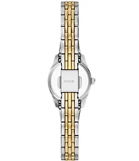 Fossil Women's Scarlette Mini Quartz Two Tone Three-Hand Stainless Steel Watch