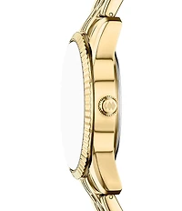 Fossil Women's Scarlette Quartz Three Hand Day Date Stainless Steel Bracelet Watch