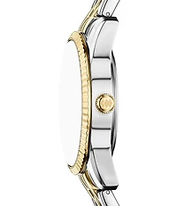 Fossil Women's Scarlette Quartz Three Hand Day Date Stainless Steel Bracelet Watch
