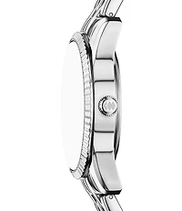 Fossil Women's Scarlette Quartz Three Hand Day Date Stainless Steel Bracelet Watch