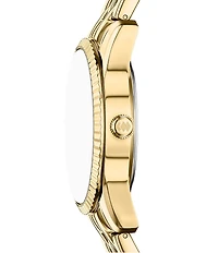 Fossil Women's Scarlette Quartz Three Hand Day Date Stainless Steel Bracelet Watch