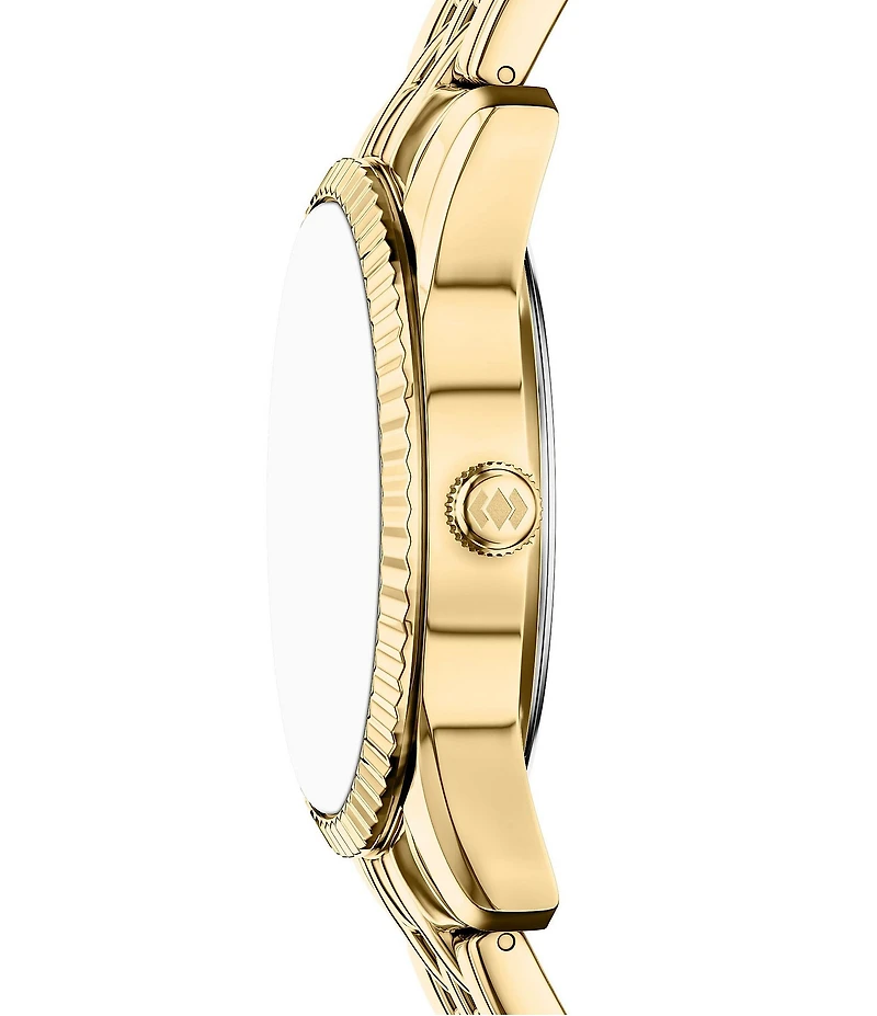 Fossil Women's Scarlette Quartz Three-Hand Gold Tone Stainless Steel Watch