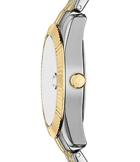 Fossil Women's Scarlette Three-Hand Two-Tone Stainless Steel Bracelet Watch