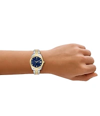 Fossil Women's Scarlette Three-Hand Two-Tone Stainless Steel Bracelet Watch