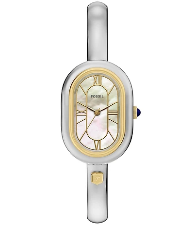 Fossil Women's Sloan Quartz Three Hand Stainless Steel Bracelet Watch