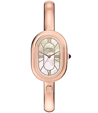 Fossil Women's Sloan Quartz Three Hand Stainless Steel Bracelet Watch