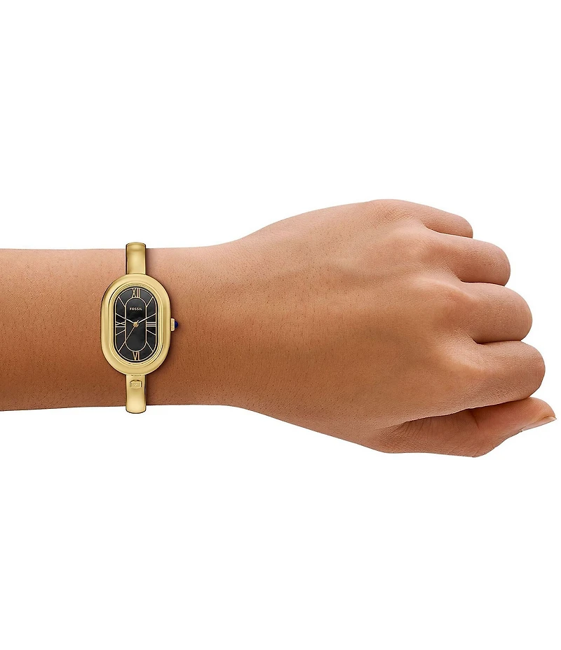 Fossil Women's Sloan Quartz Three Hand Stainless Steel Bracelet Watch