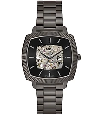 Fossil x Nick Jonas Machine Luxe Automatic Stainless Steel Bracelet Watch
