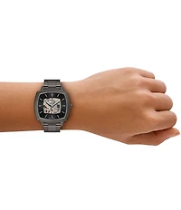 Fossil x Nick Jonas Machine Luxe Automatic Stainless Steel Bracelet Watch