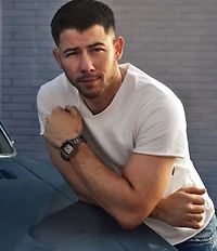 Fossil x Nick Jonas Machine Luxe Automatic Stainless Steel Bracelet Watch