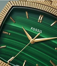 Fossil x Nick Jonas Machine Luxe Three-Hand Stainless Steel Bracelet Watch