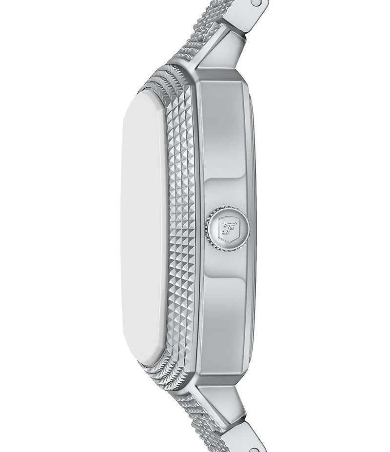Fossil x Nick Jonas Machine Luxe Three-Hand Stainless Steel Bracelet Watch