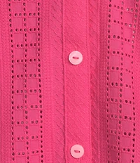 Foxcroft Zoey Point Collar Long Sleeve Soft Cotton Shirt