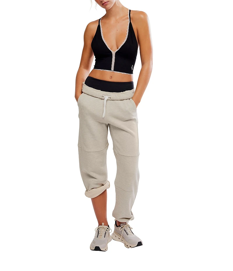 FP Movement Ace In Lace Plunge V-Neck Sleeveless Cami