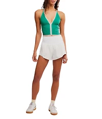 FP Movement Ace In Lace Plunge V-Neck Sleeveless Cami