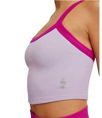 FP Movement All Clear Color Block Scoop Neckline Razorback Sleeveless Cami