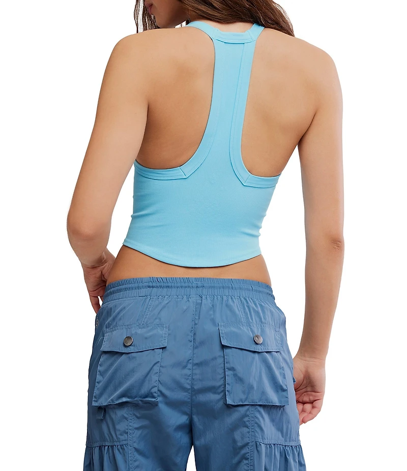 FP Movement All Clear V-Neck Sleeveless Cropped Cami