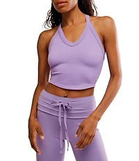 FP Movement All Clear V-Neck Sleeveless Cropped Cami