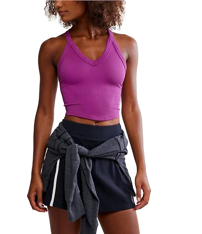 FP Movement All Clear V-Neck Sleeveless Cropped Cami