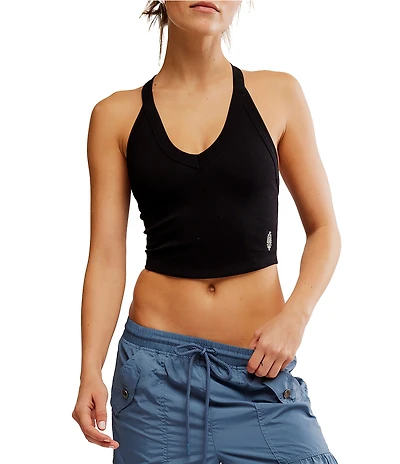 FP Movement All Clear V-Neck Sleeveless Cropped Cami