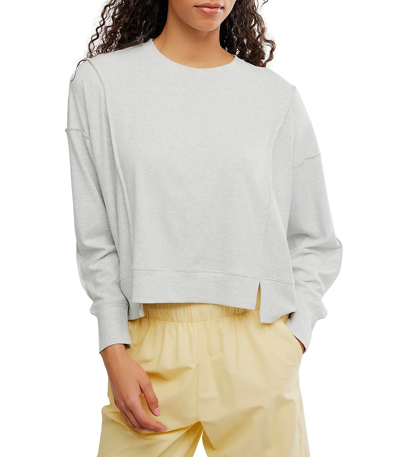 FP Movement All My Love Crew Neck Long Sleeve Top