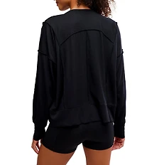 FP Movement All My Love Crew Neck Long Sleeve Top