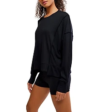 FP Movement All My Love Crew Neck Long Sleeve Top