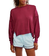 FP Movement All My Love Crew Neck Long Sleeve Top
