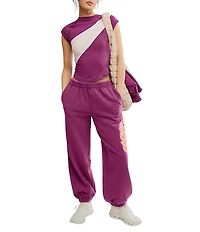 FP Movement All Star Mid Rise Slouchy Oversized Sweatpants