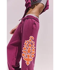 FP Movement All Star Mid Rise Slouchy Oversized Sweatpants