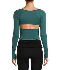 FP Movement Bail Out Knit Stretch Long Sleeve Layering Top
