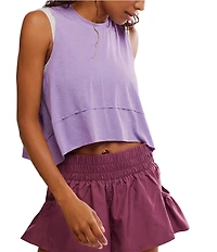 FP Movement Crew Neckline Curved Hem Tempo Tank