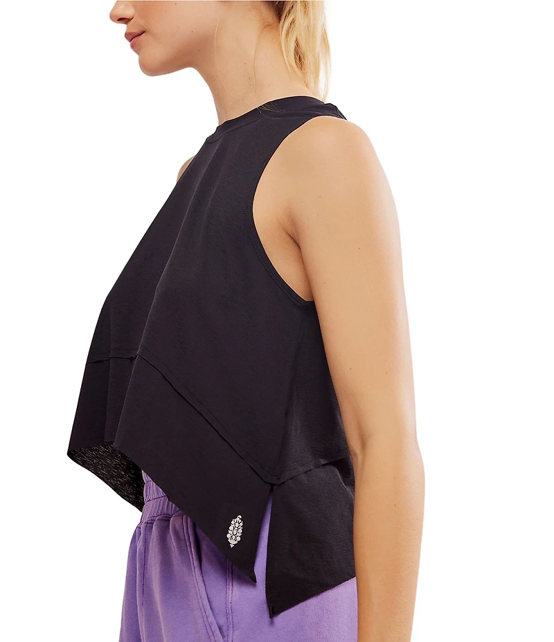 FP Movement Crew Neckline Curved Hem Tempo Tank