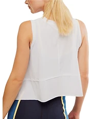FP Movement Crew Neckline Curved Hem Tempo Tank