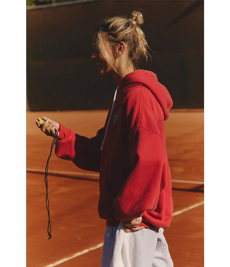 FP Movement CTW Final Call Front Logo Long Sleeve Knit Hoodie