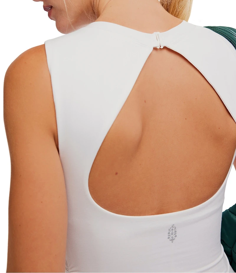 FP Movement Field Day Crew Neck Sleeveless Drop Waist Skortsie