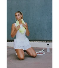 FP Movement Field Day Crew Neck Sleeveless Drop Waist Skortsie