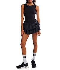 FP Movement Field Day Crew Neck Sleeveless Drop Waist Skortsie