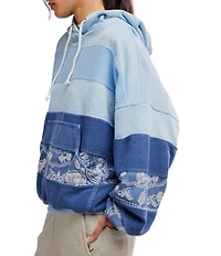 FP Movement Final Call Bandana Printed Long Sleeve Hoodie