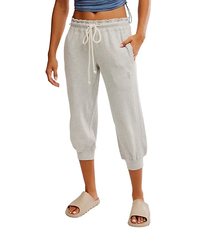 FP Movement Flutter Elastic Waist Band Cropped Joggers
