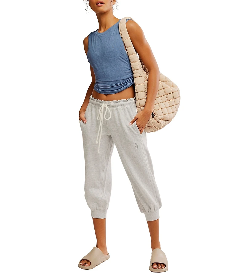 FP Movement Flutter Elastic Waist Band Cropped Joggers