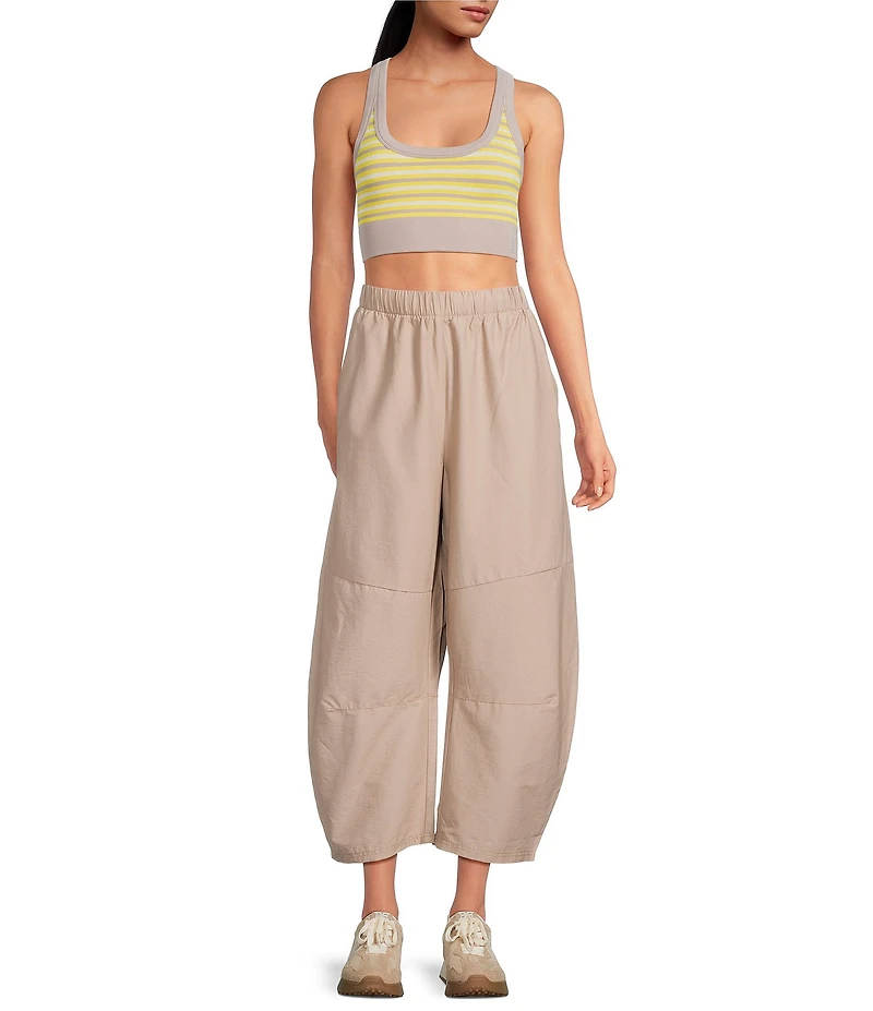 FP Movement Go To Stripe Scoop Neck Raceback Sport Bra