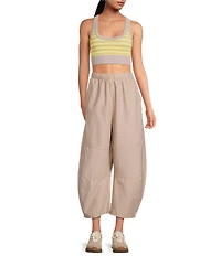 FP Movement Go To Stripe Scoop Neck Raceback Sport Bra