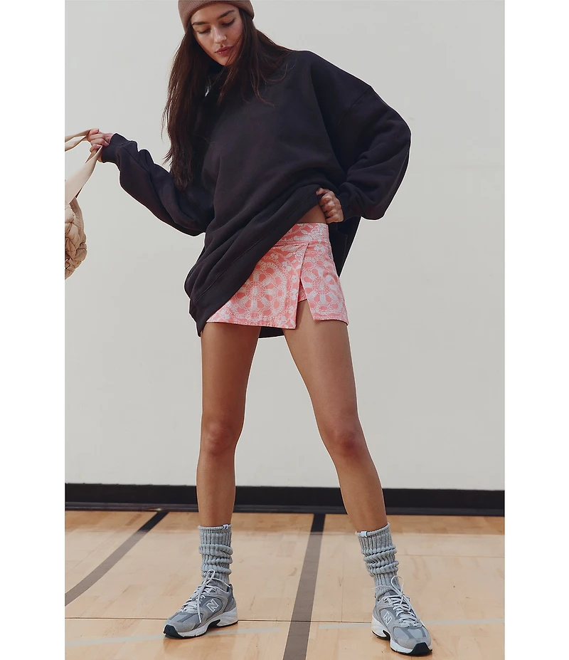 FP Movement Hot Shot Bandana Printed High-Rise Mini Skort