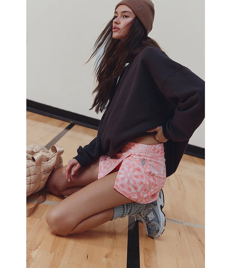 FP Movement Hot Shot Bandana Printed High-Rise Mini Skort