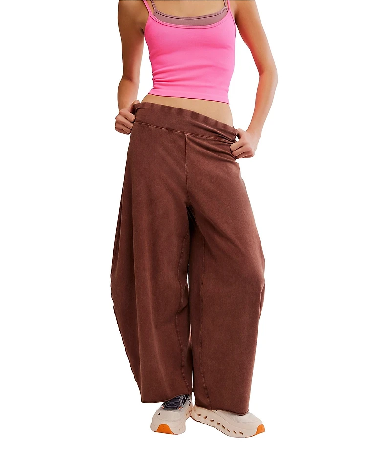 FP Movement Hot Shot Easy Low-Slung Barrel Leg Pants